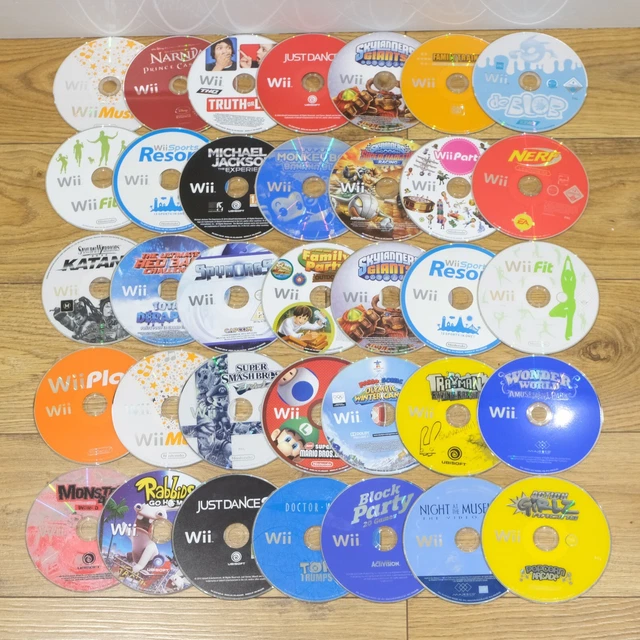 Nintendo Wii Games - Choose a Game or Bundle Up - Disk Only - Huge Selection!