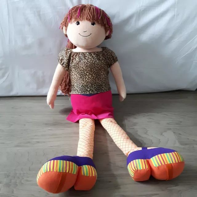 Groovy Girls Doll Brenna Life Size Jumbo 38" Manhattan Toys Plush Doll