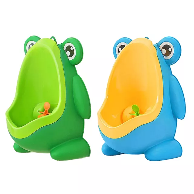 Frog Little Boys Pee Toilet Children Training Potty Urinal Easy to Clean