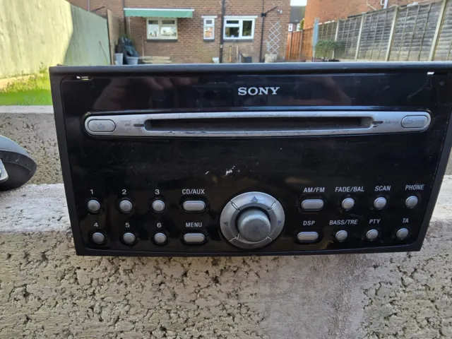 Ford Focus St-3 Mk2 Sony Radio Stereo Cd Player 2004-2011