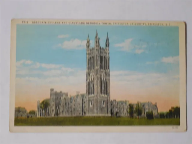 Princeton, New Jersey NJ ~ Princeton University Graduate College 1920s
