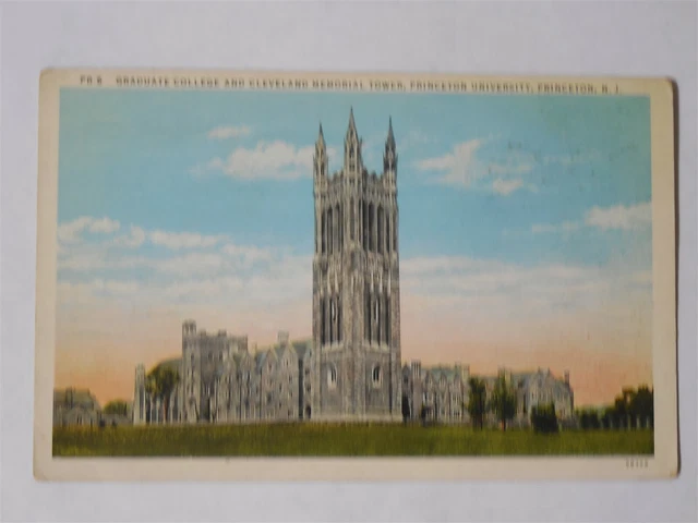 Princeton, New Jersey NJ ~ Princeton University Graduate College 1920s