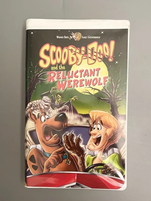 Scooby-Doo and the Reluctant Werewolf (VHS, 2002, Clam Shell)