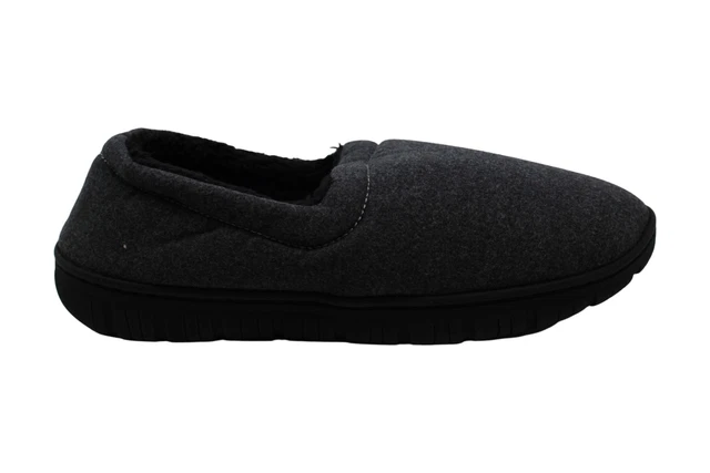 Homitem Womens L08U Closed Toe Slip On Slippers, Grey, Size 9.0
