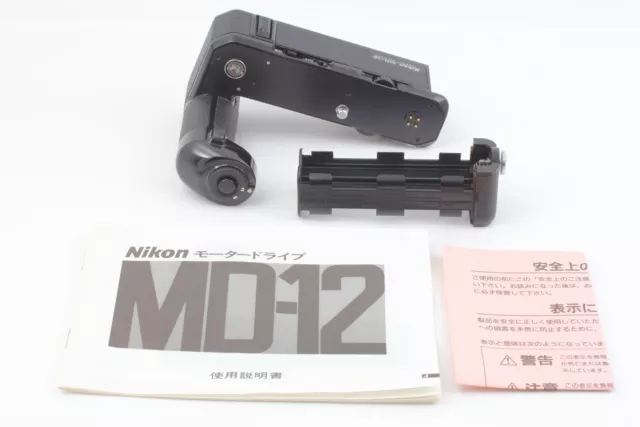 Getestet [Mint] Nikon MD-12 Motor Drive Griff für Fe Fm FM2 FE2 FM3A Fa Ab Japan