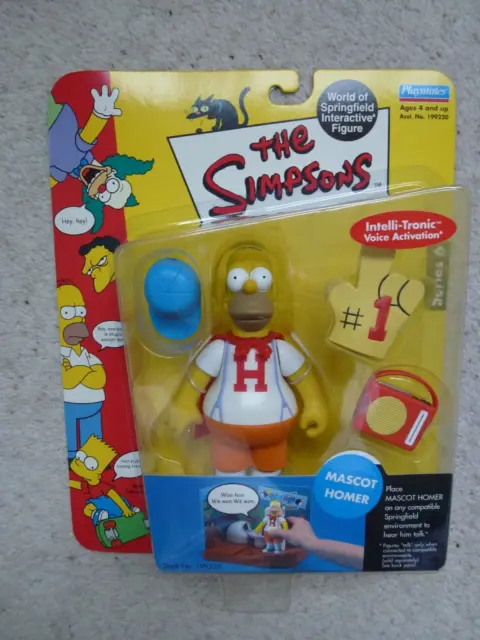 Simpsons World of Springfield Interactive Playmates Figure: Mascot Homer
