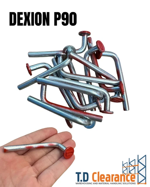 DEXION P90 PALLET Racking Beam Locks Safety Clip Locking Pins ...