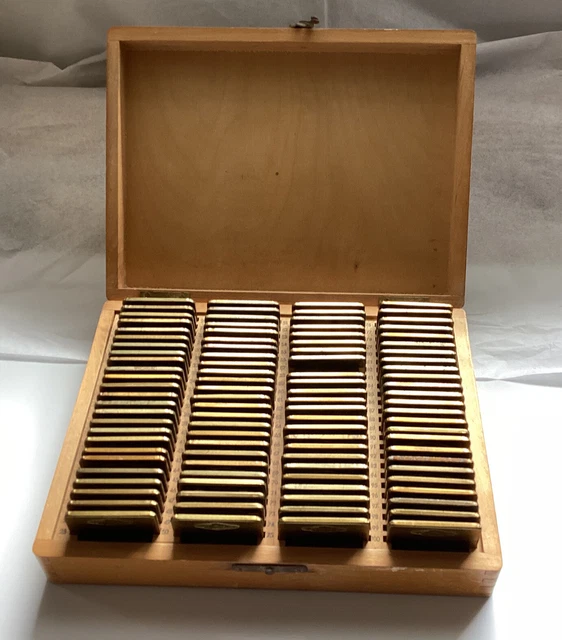 Filmosto  -  99 Metal Slide Mounts with Box