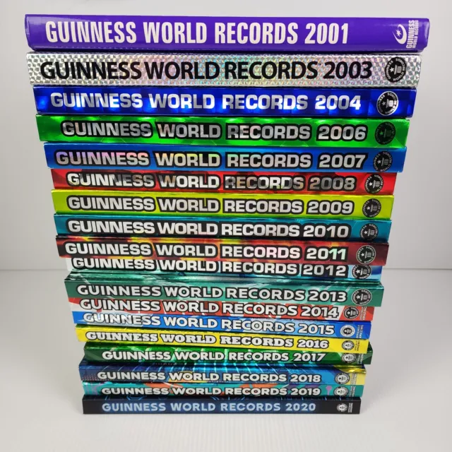 Guinness World Records Hardcover Books Choose One or More Combined Postage