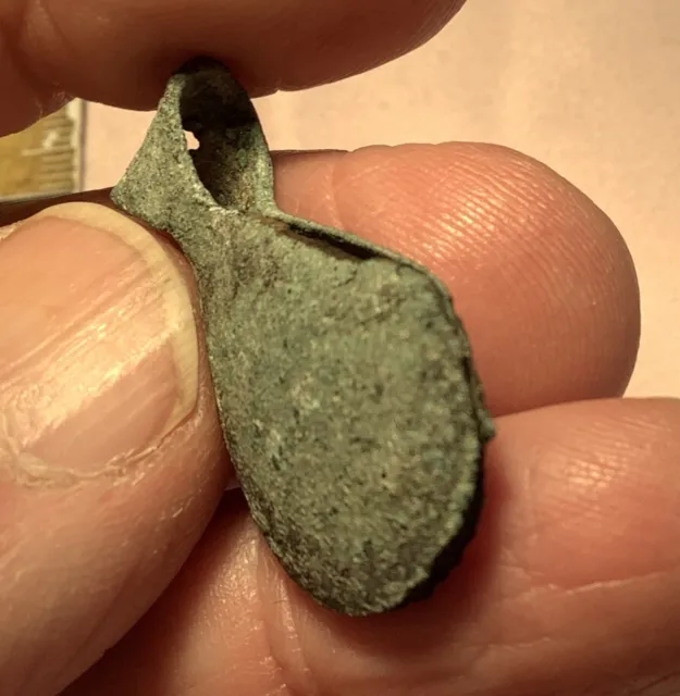 TWEEZER  Moche Ancient Peru Silver-Copper Alloy  PreColumbian 300-600AD