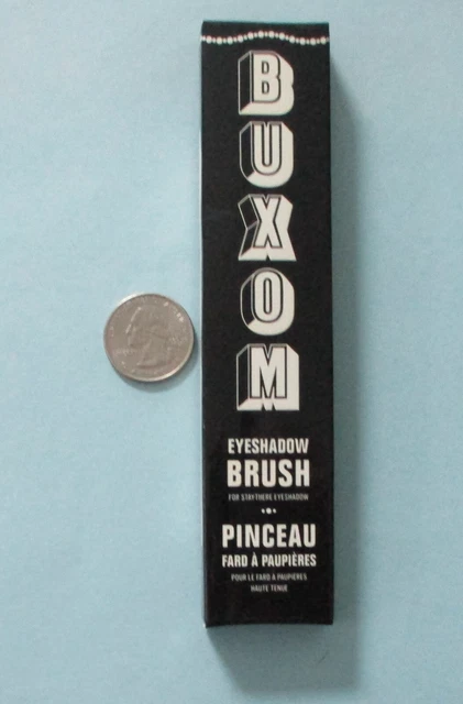 CEPILLO SOMBRA DE OJOS BUXOM by bareMinerals en estuche blando tamaño completo