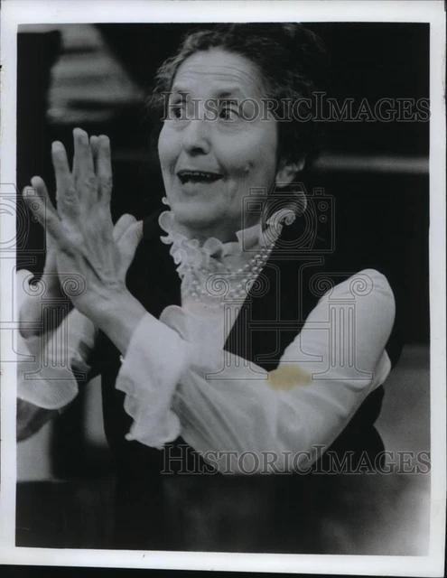 1974 Press Photo Lili Kraus perform Mozart's Piano Concerto No 20 in D Minor