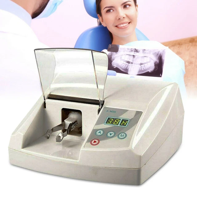 Lab High Speed LCD Digital Dental Amalgamator Amalgam Capsule Mixer Equipment