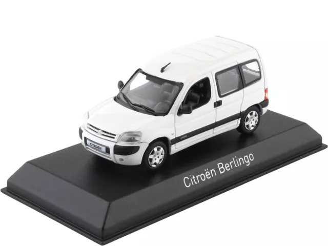 Citroën Berlingo 2004 Wit - Model 1/43 - Norev