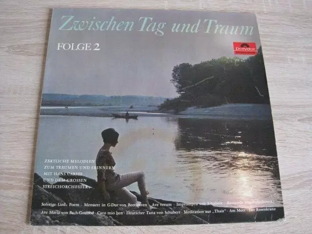 Vinyl LP - Carste Hans und sein Orchester - Zwischen Tag Und Traum, Folge 2, EX