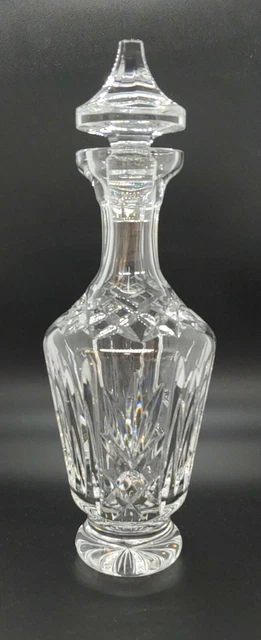 Vintage WATERFORD CRYSTAL IRISH GLASS SIGNED WINE SPIRITS DECANTER 13" Pattern??