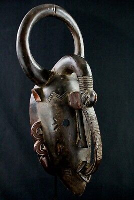 Art African tribal Arts First - Large Mask Djimini Ligbi Bird - 52 CMS