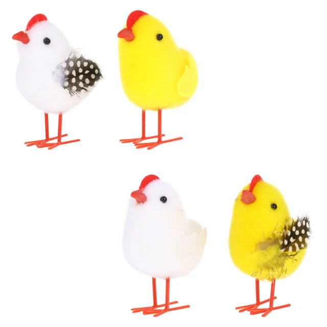4 Pcs Osterküken Schaumstoffrohling Decoraciones Para Sala Casa Mini-Osterküken