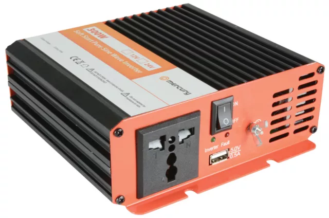 300W 24V PURE SINE WAVE INVERTER 24v to 230v power supply truck lorry