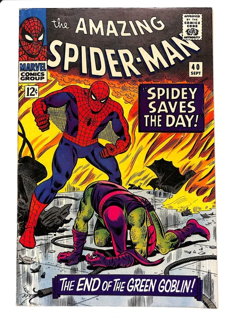 Amazing Spider-Man #40 - Origin of Green Goblin - Marvel Comics 1966 (BD) 45
