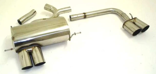 Novus scarico sportivo Gruppo N 2 X 76 mm MS di design