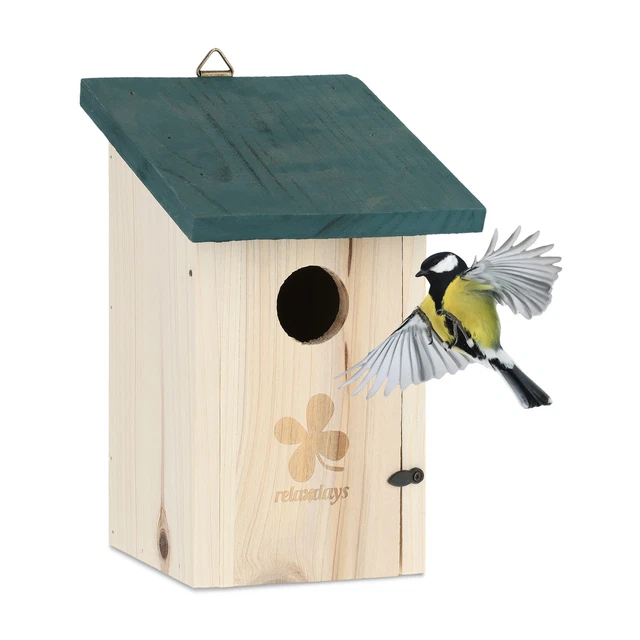 Achat Deko-Shop-Hannusch Nichoir à Oiseaux De Luxe Sur Pieds En Bois Massif Enduit Taille Xxl 0
