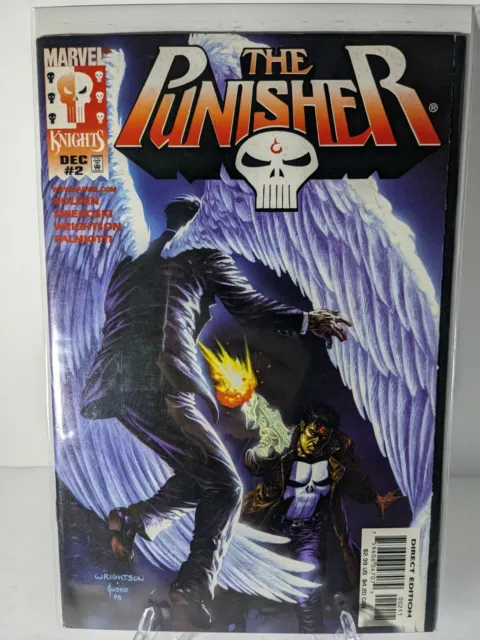 The Punisher #2 (1998) Marvel Knights. Epic Wrightson and Jusko Cover. 12 PICS