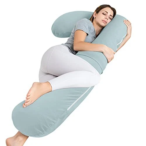 INSEN Pregnancy Pillow for SleepingMaternity Body Pillow for Pregnancy WomenP...