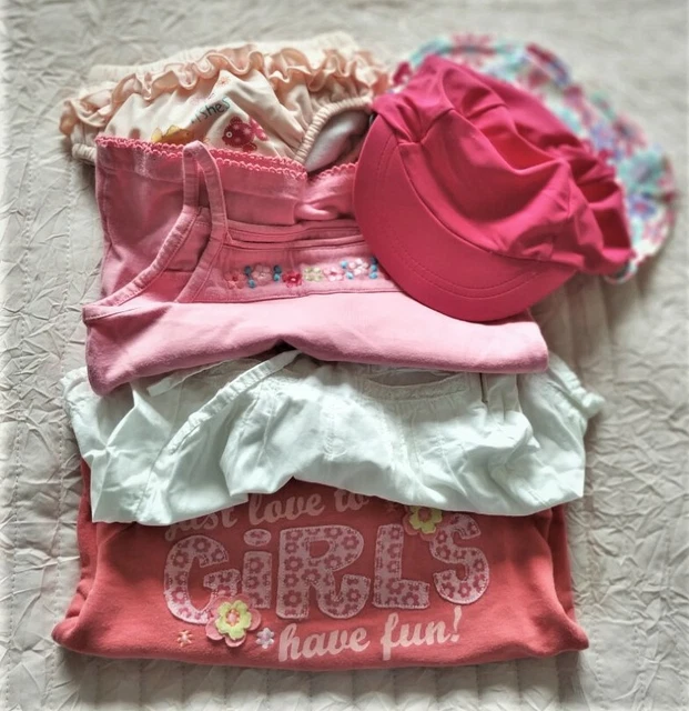 Baby Girls summer clothes bundle size 12-18 months, 5 items