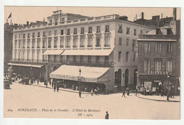 BORDEAUX - Gironde - CPA 33 - Hotel de BORDEAUX place de la Comédie - hairdresser