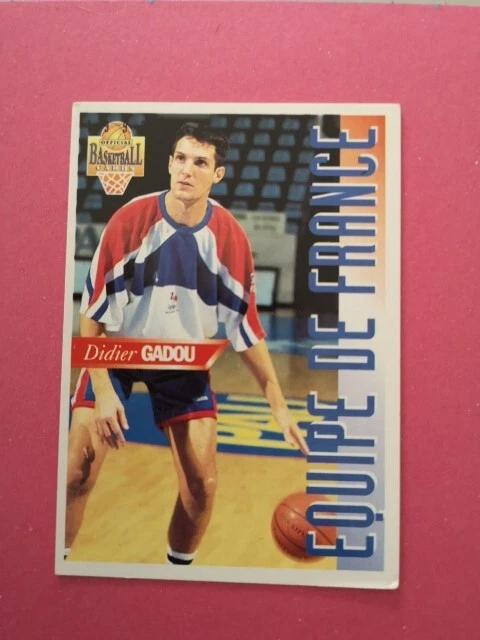 THIERRY GADOU ÉQUIPE De France Carte Panini Basket Lnb Pro A 1995 #fr10 EUR 3,50 - FR