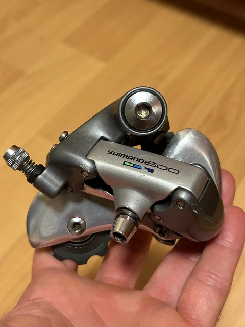 Dérailleur Shimano 600 Tri Colore RD-6401 – 8 Vitesses, Cage Courte – Japon