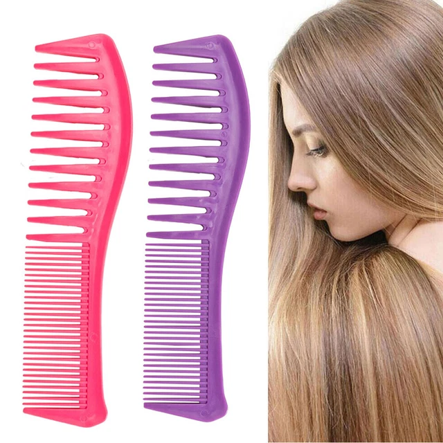 2 Pièces Ensemble De Peigne À Cheveux, Peigne Cheveux Peigne À Dents
