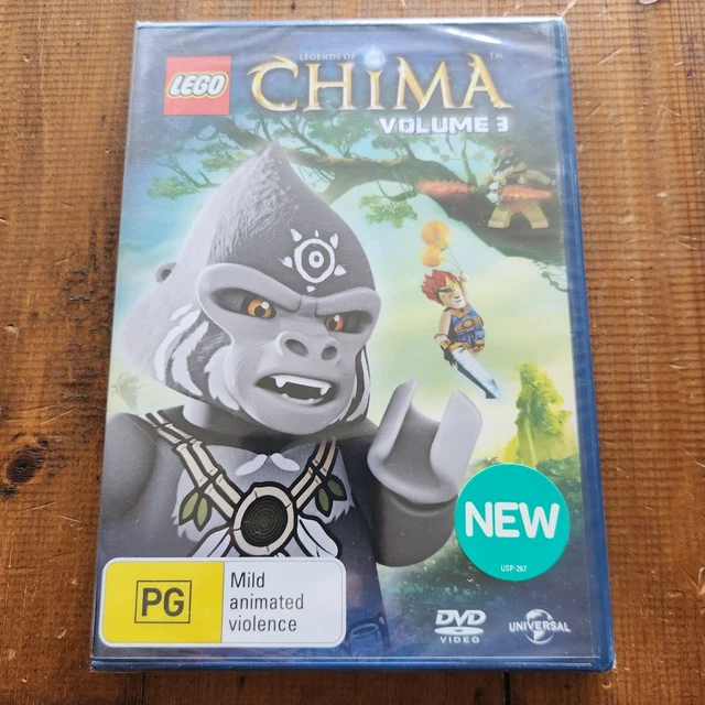LEGO - Legends Of Chima : Vol 3 (DVD, 2013) Brand New Sealed Region 4