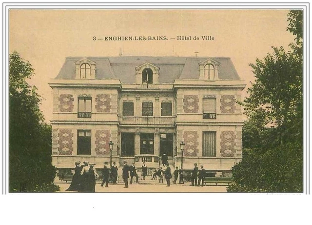 95.Enghien Les Bains.hotel De Ville