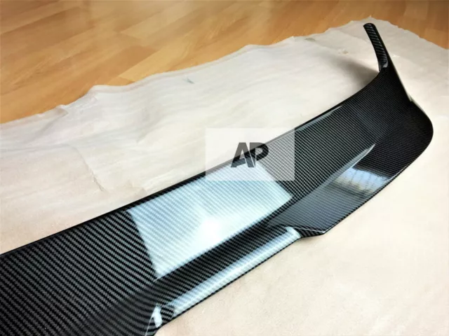 VW Golf TSI TDI ""NICHT FÜR R GTI GTD"" Carbonfaser Kofferraumspoiler MK7 MK7.5 3