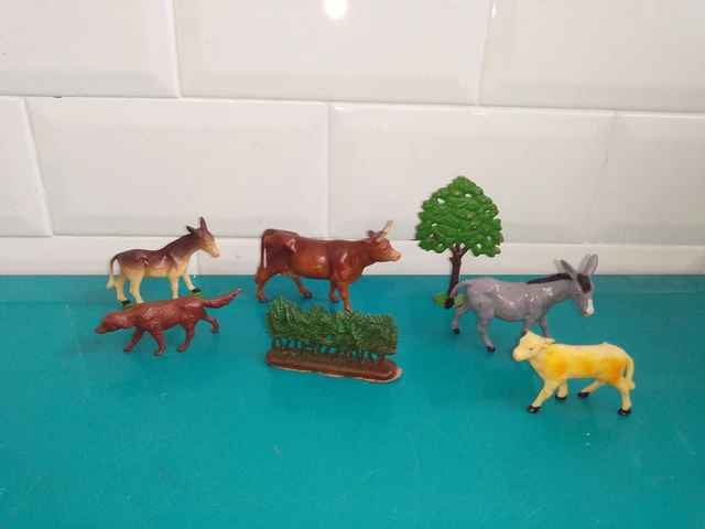 Lot De Figurines Plastique Starlux – Made In France – Occasion