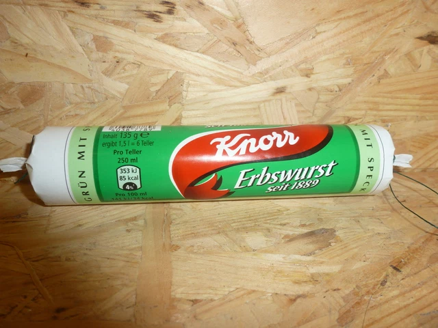 KNORR ERBSWURST &GRÜN mit Speck