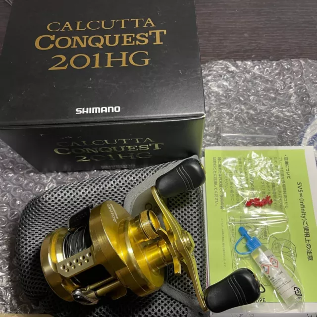 Shimano 15 Calcutta Conquest 201HG Baitcasting Fishing Reel