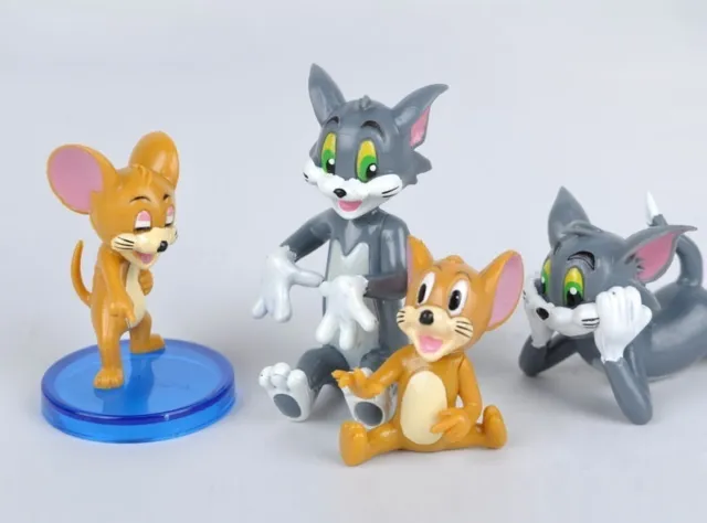 Tom & Jerry Spike Mouse Playset 9 Figure Cake Topper * USA SELLER* Toy Doll Set 2