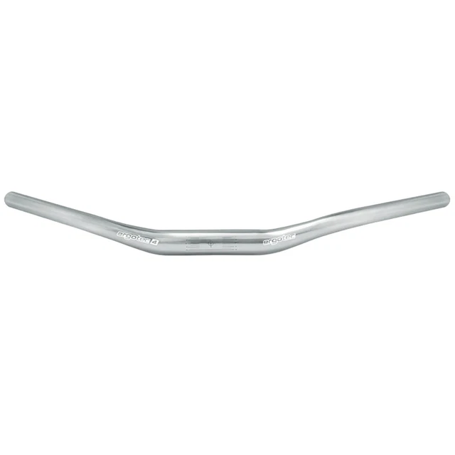 Bike Trekking Handlebars Ergotec Alloy 31.8mm Silver