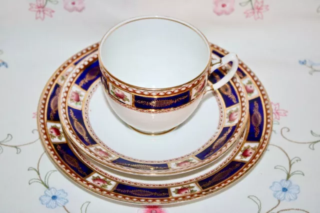 Superb Art Deco Royal Albert Tea Set English Country Roses china Trio cup plate