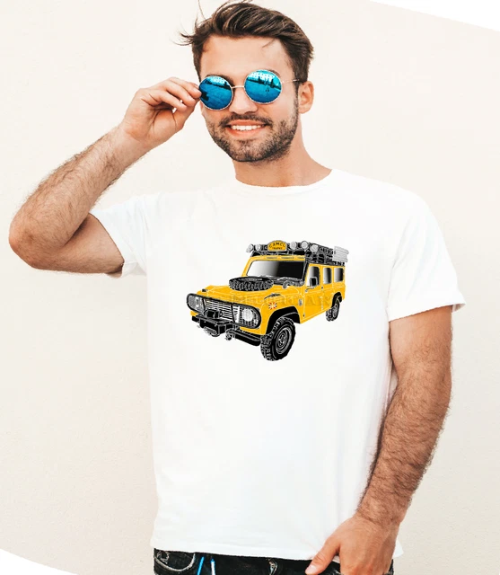 Maglietta Camel Trophy Land Rover Defender ILLUSTRAZIONE GRAFICA ART DESIGN QUALITÀ