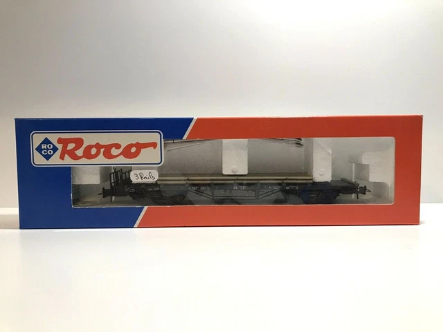 ROCO 47785 - wagon plat Ks de la ÖBB / ÖBB Ks Flachwagen (Neu und