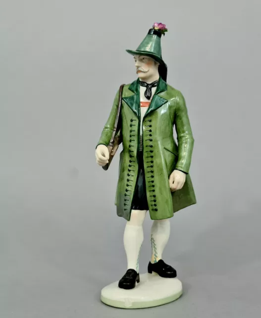 N0144 Nymphenburg  Trachten-Figur, Tiroler Schütze, Schröder-Lechner, Mod. 832