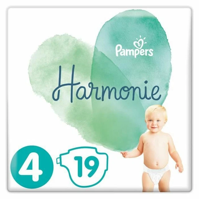 Couches jetables Pampers Harmonie T4 [19 uds]