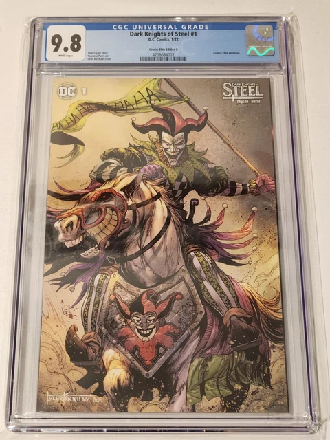 Dark Knights of Steel #1,  CGC 9.8 - Tyler Kirkham Comics Elite Cover B