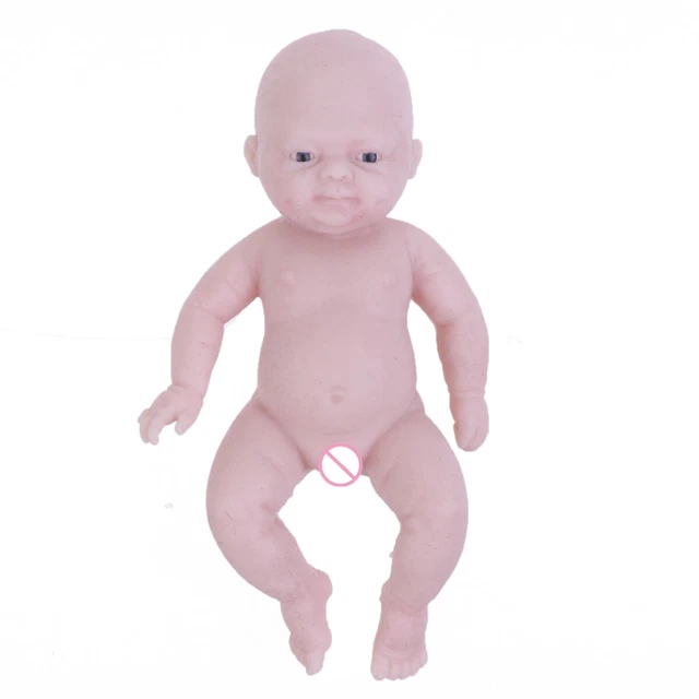 4.33 INCH MINI Silicone Reborn Baby Dolls Realistic Lifelike