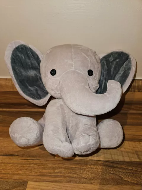 New Blank Small Soft Plush Elephant Toy - Grey