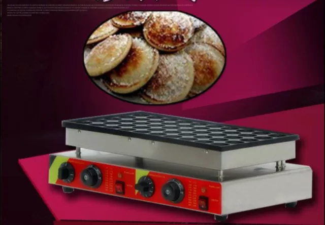 50pcs Commercial Electric Poffertjes muffin machine Dorayaki Pancakes Maker